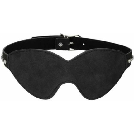 Ouch Diamond Studded Eye Mask - Black