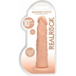 Realrock Skin 10 In. Dildo Beige - Image 2