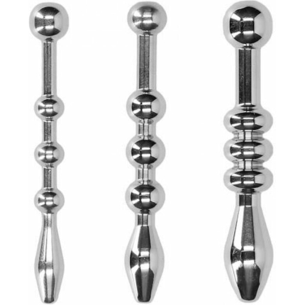 Urethral Sounding Metal Plug Set