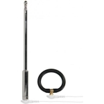 E-stim Urethral Sounding Set Large Silver