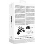 Ouch! Black & White Bed Bindings Restraint System Black - Image 3