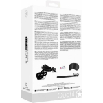Ouch! Black & White Bondage Belt Restraint System Black - Image 3
