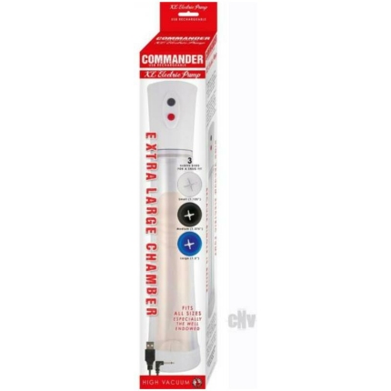 Commander Extra Large Electric Pump White