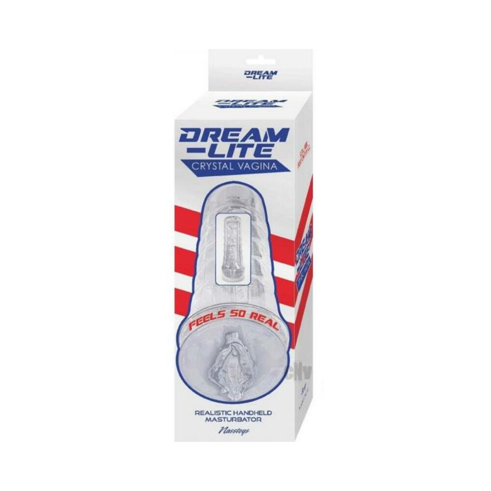 782631312317_1 Dream-lite Crystal Vagina Masturbator Clear - Image 1