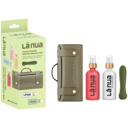 La Nua Gift Bag 3 Ultra Bullet + 100ml Mist Toy Cleaner + 100ml Watermelon Mint Lube