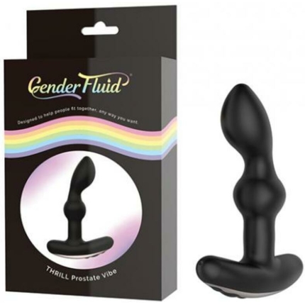 Gender Fluid Thrill Prostate Vibe - Black