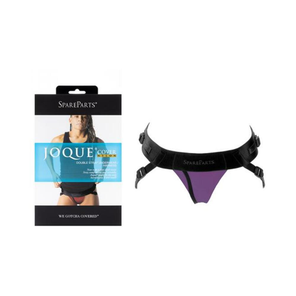 815952014483_1 Spareparts Joque Cover Underwear Harness Purple (double Strap) Size B Nylon - Image 1