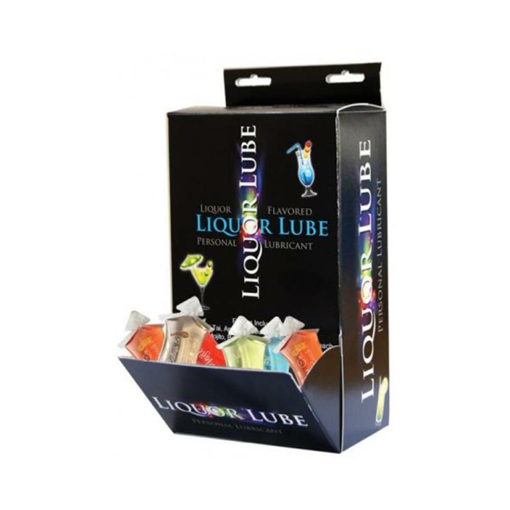 Liquor Lube 10 Ml Tubes Six Assorted Flavors (72 Pcs/display)
