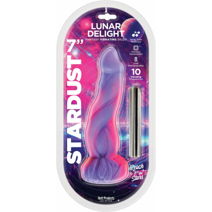 Stardust Lunar Delight 7" Vibe Dildo