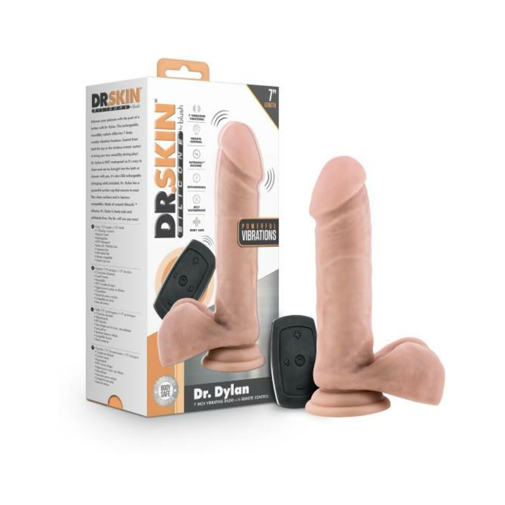 819835028390_1 Dr Skin Silicone Dr Dylan Vibe Dildo 7 - Image 1