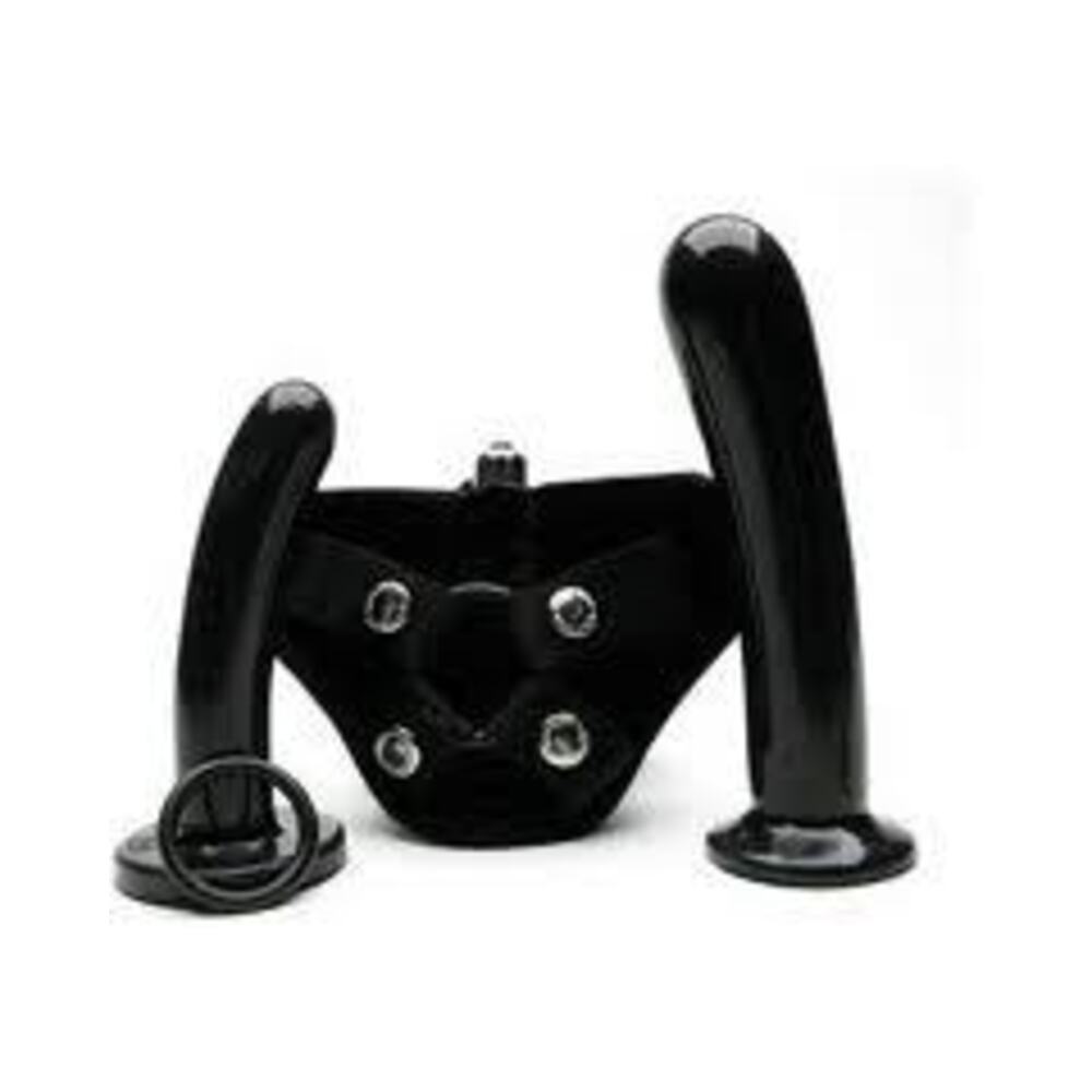 830539004022_1 Tantus Bend Over Intermediate Harness Kit - Black - Image 1