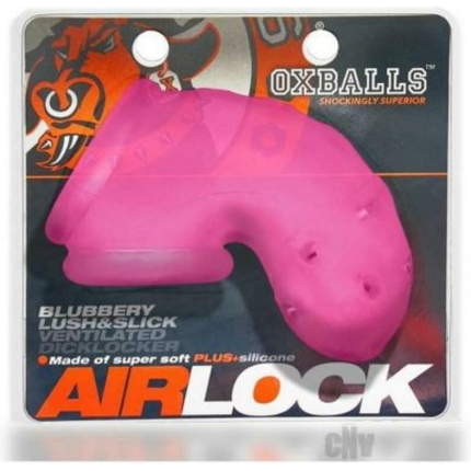 Oxballs Airlock Air-lite Vented Chastity Pink Ice