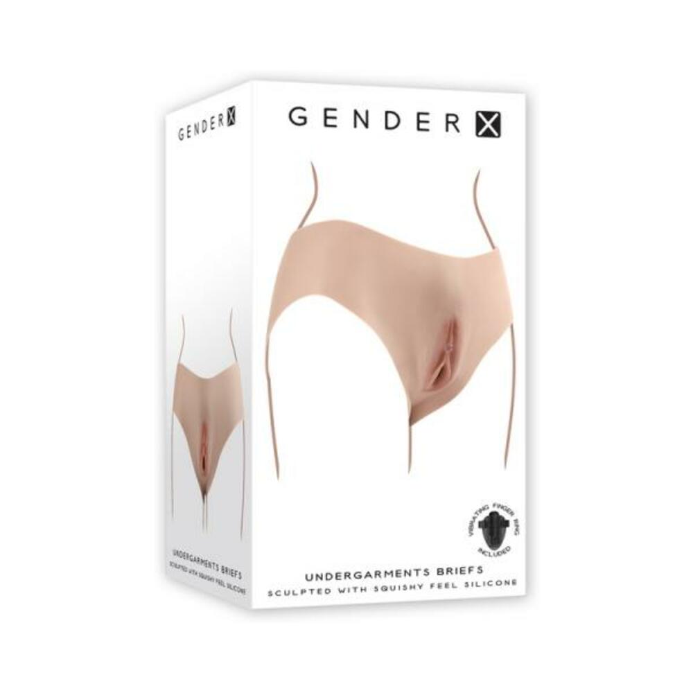 844477024042_1 Gender X Vagina Panty Silicone Light - Image 1