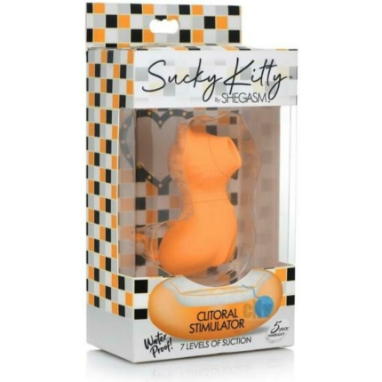 Shegasm Sucky Kitty Orange