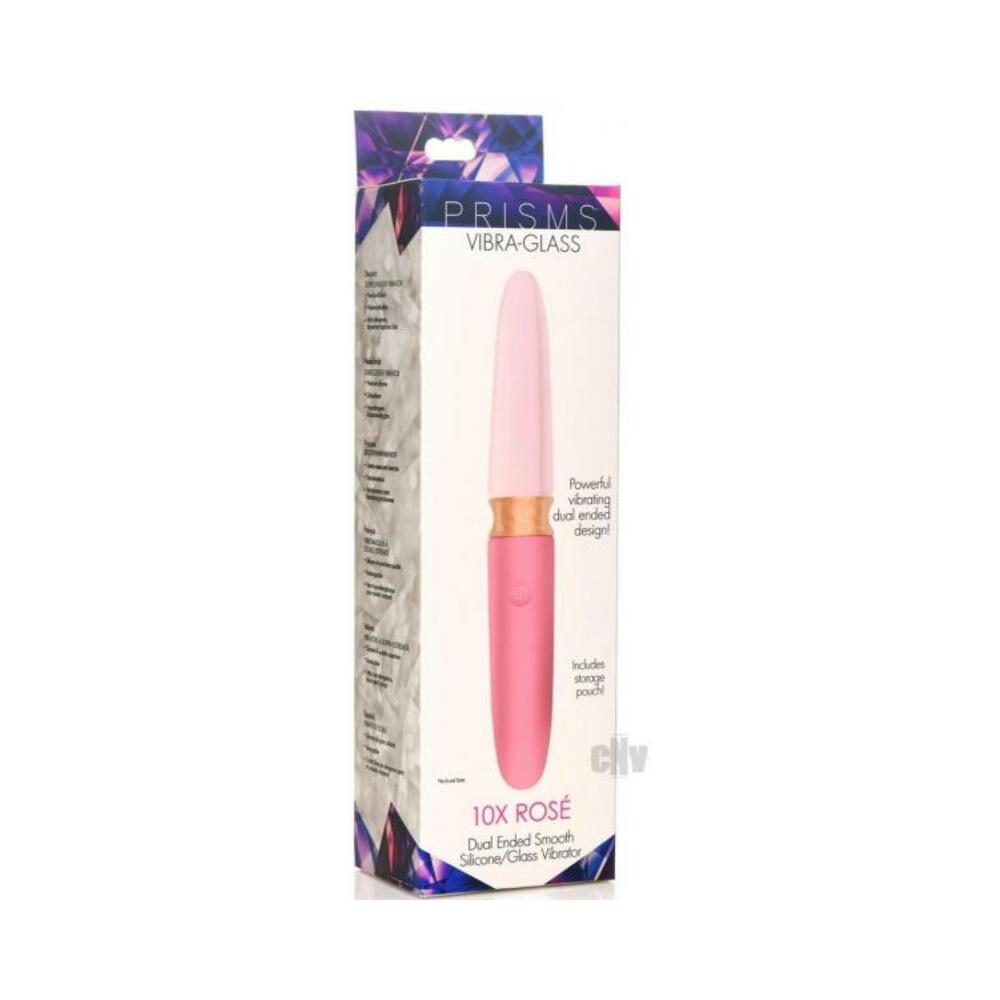 Prisms Vibra Glass Duel End Rose
