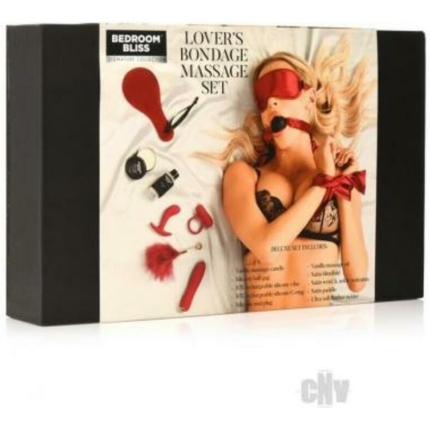 Bedroom Bliss Lovers Bondage Massage Set