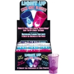Light Up Cock Shot Glasses 12 Piece Display - Image 2