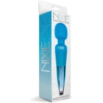Nixie Rechargeable Wand Massager Blue Ombre Metallic