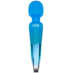 Nixie Rechargeable Wand Massager Blue Ombre Metallic - Image 3