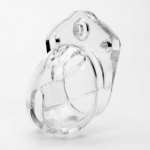 Mini Me Clear Male Chastity 1.25" Length - Image 2