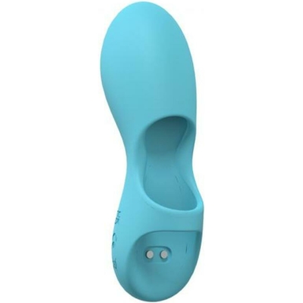 Loveline Joy 10 Speed Finger Vibe Silicone Rechargeable Waterproof Blue