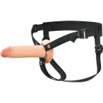 Fantasy X-Tensions Elite Hollow Silicone Strap-On 7in Light - Image 2