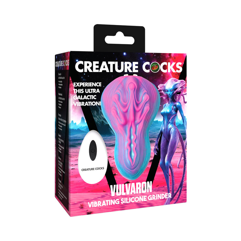 92648 Creature Cocks Vulvaron Vibrating Silicone Grinder with Remote Control - Image 1