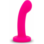 Together Pop 5 in. Silicone Dildo and Harness Set Pink - Image 3