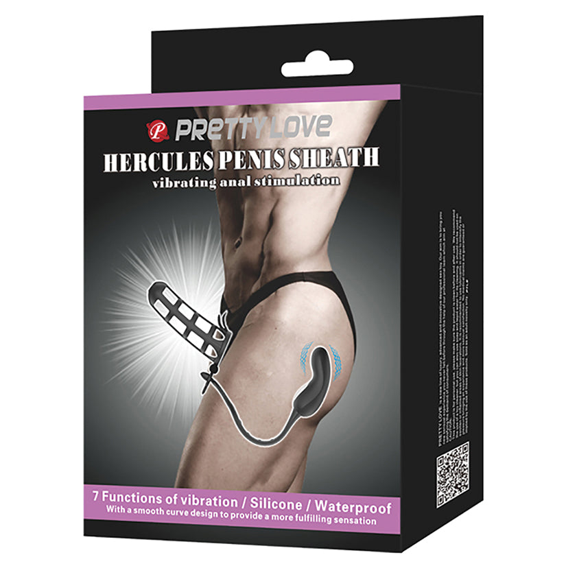 BI026231 Pretty Love Hercules Vibrating Anal Stimulator - Image 1