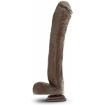 Mr Ed 13 inches Dildo Suction Cup Chocolate Brown Dildo