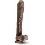 Mr Ed 13 inches Dildo Suction Cup Chocolate Brown Dildo - Image 2