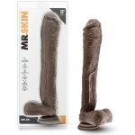 Mr Ed 13 inches Dildo Suction Cup Chocolate Brown Dildo - Image 3
