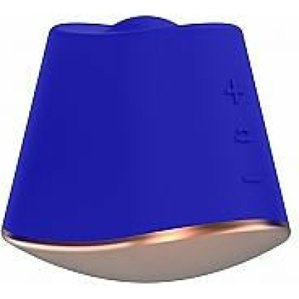 Rotating & Vibrating Clitoral Stimulator - Dazzling - Blue