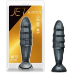 Jet Destructor Carbon Metallic Black Butt Plug - Image 2