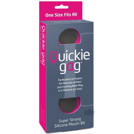 Quickie Bit Gag Black