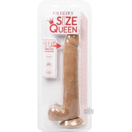 Size Queen 10in Brown