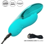 Dazzled Brilliance Green Rabbit Vibrator - Image 2
