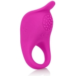 Teasing  Enhancer Ring Silicone Rechargeable Pink