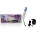 My Mini Miracle Massager Electric 2 Speed 120 Volt 8" - White/Purple - Image 2