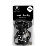 Locking C Ring Chastity - Black - Image 3