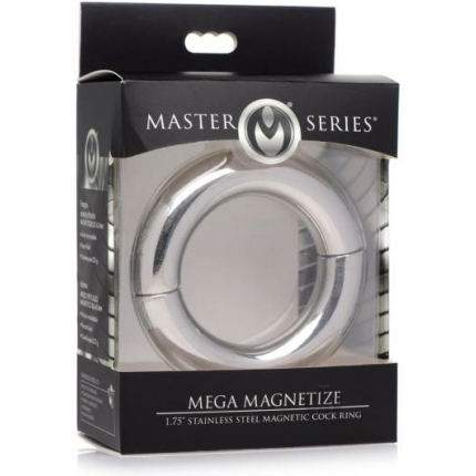 Mega Magnetize Stainless Steel Magnetic Cock Ring