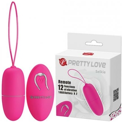 Pretty Love Selkie Battery Powered Egg - Fuchsia