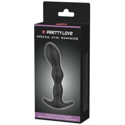 Pretty Love Special Anal Massager - Black