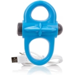 Screaming O Charged Yoga Vibrating Ring Blue - Image 2