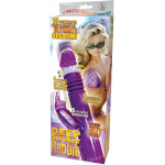 Deep Stroker Rabbit Vibe With Clit Stimulator - Purple - Image 3