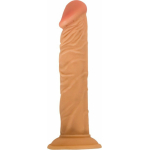 All American Whopper 7 inches Vibrating Dong Beige - Image 2