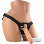 Real Skin All American Whoppers Dong With Universal Harness 7 Inch - Image 2