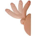 Adam Male Toys Rock Hard Cyberskin Ass Stroker With Erect Cock - Image 2