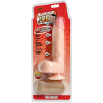 Average Joe The Surfer Brody Vibrating Heating Dildo Beige - Image 2