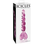 Icicles No 43 Pink Glass Beaded Massager - Image 3